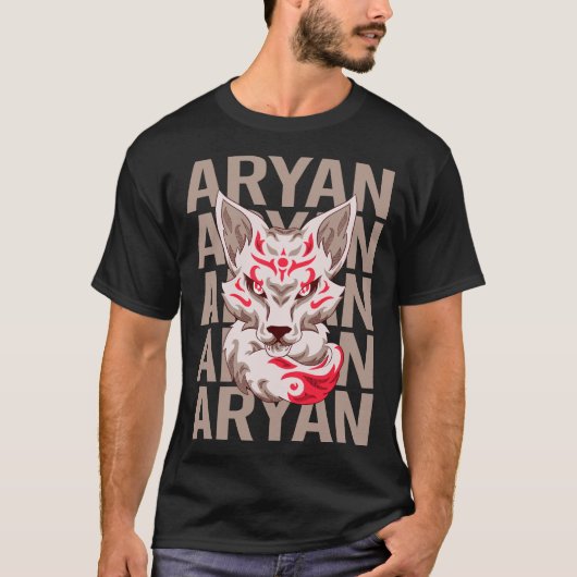 Fox Head - Name der Frau T-Shirt (Vorderseite)