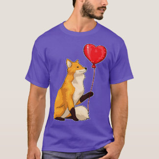 Fox Heart Balloon T-Shirt