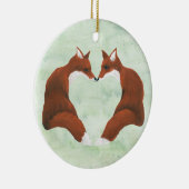 Fox Heart Ornament (Rechts)