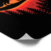 Fox Heart Valentines Animal Fox Lover Men Women Gi Poster (Ecke)