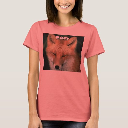 Fox-Hemd, Foxy-Tee, Bekleidung für Wildtiere T-Shirt (Vorderseite)