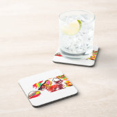 Fox Herbst schön Getränkeuntersetzer (Rechte Seite)