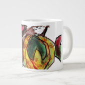 Fox-Herbstplan Jumbo-Tasse (Vorderseite Rechts)