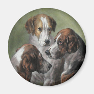 Fox Hounds Magnet