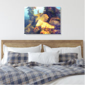 Fox Hunt Josef Navrátil nach 1850 Leinwanddruck (Insitu (Schlafzimmer))