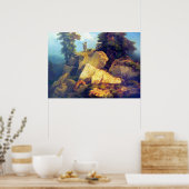 Fox Hunt Josef Navrátil nach 1850 Poster (Küche)