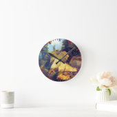 Fox Hunt Josef Navrátil nach 1850 Runde Wanduhr (Zuhause)