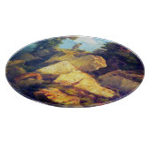 Fox Hunt Josef Navrátil nach 1850 Schneidebrett (Ecke)