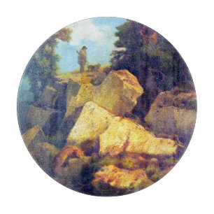 Fox Hunt Josef Navrátil nach 1850 Schneidebrett