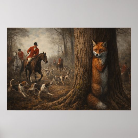 Fox Hunt Poster (Vorne)