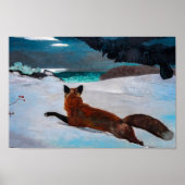 Fox Hunt von Winslow Homer Poster (Vorne)