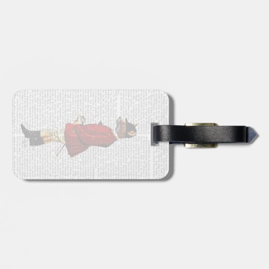 Fox Hunter 1 2 Gepäckanhänger (Rückseite horizontal)