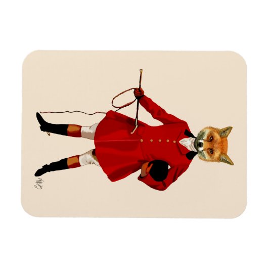 Fox Hunter 2 Full 3 Magnet (Horizontal)