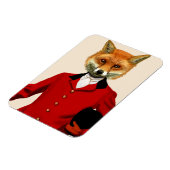Fox Hunter 2 Portrait 2 Magnet (Linke Seite)