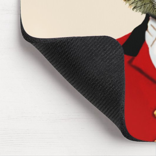 Fox Hunter 2 Portrait 2 Mousepad (Ecke)