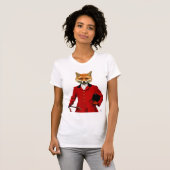 Fox Hunter 2 Portrait 2 T-Shirt (Vorne ganz)