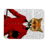 Fox Hunter 2-Portrait Magnet (Horizontal)