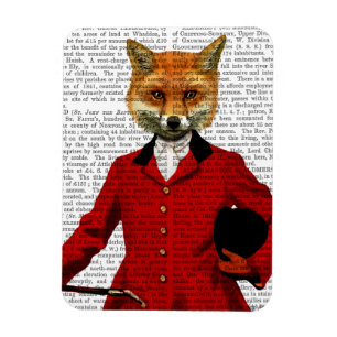 Fox Hunter 2-Portrait Magnet