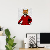 Fox Hunter 2-Portrait Poster (Heimbüro)