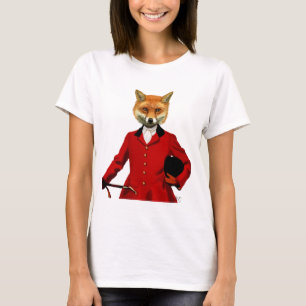 Fox Hunter 2-Portrait T-Shirt