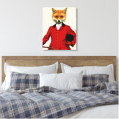 Fox Hunter Leinwanddruck (Insitu (Schlafzimmer))