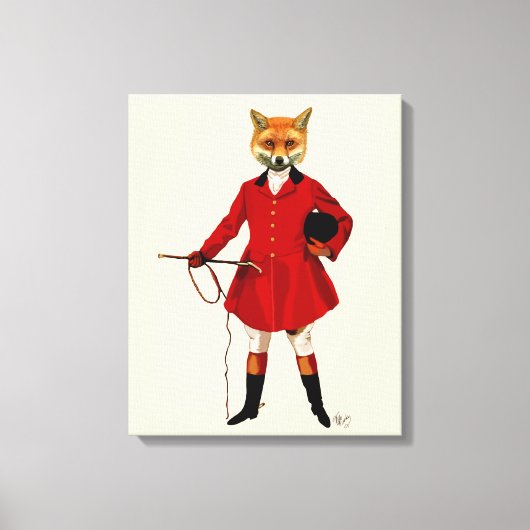 Fox Hunter Leinwanddruck (Vorderseite)