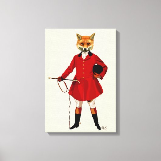 Fox Hunter Leinwanddruck (Vorderseite)