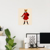 Fox Hunter Poster (Heimbüro)