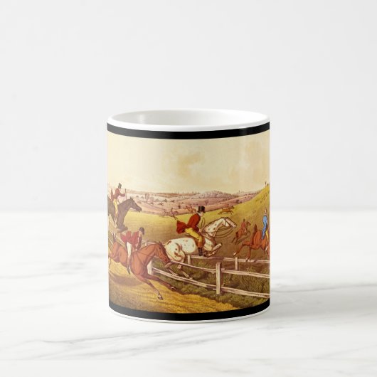 Fox Hunting', Henry Alken_Engravings Kaffeetasse (Mittel)