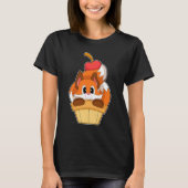 Fox Ice cream cone Cherry T-Shirt (Vorderseite)
