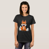 Fox Ice Skaten Ice Skate T-Shirt (Vorne ganz)