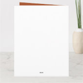 Fox ich kann helfen, jedes Problem Funny Fox zu lö Karte (Rückseite)