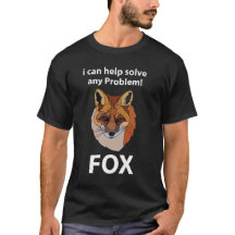 Fox ich kann helfen, jedes Problem Funny Fox zu lö