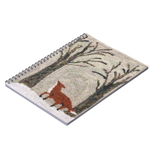 Fox-Ideen-Zeitschrift - Wolldecke, die Detail hakt Notizblock (Linke Seite)