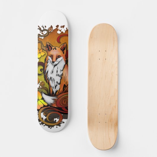 Fox im Freien Skateboard (Vorderseite)