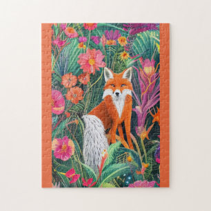 Fox im Garten Puzzle