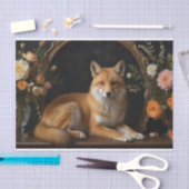 Fox im Garten Seidenpapier (Handwerk)