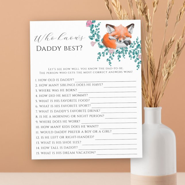 Fox im Grünen - Wer kennt Daddy best game (Von Creator hochgeladen)