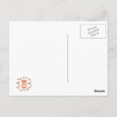 Fox im Herbst Postkarte (Rückseite)