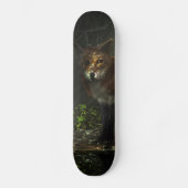 Fox im tiefen Wald Skateboard (Vorderseite)