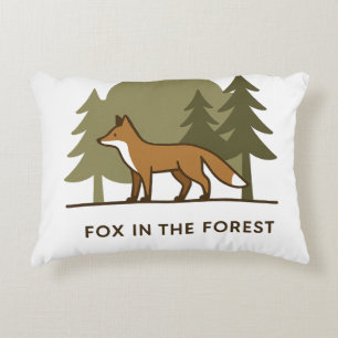 Fox im Wald Dekokissen
