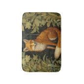 Fox im Wald, Jugendstil Badematte (Vorderseite Vertikal)