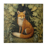 Fox im Wald, Jugendstil Fliese<br><div class="desc">Fox im Jugendstil des Waldes.</div>