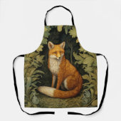Fox im Wald, Jugendstil Schürze (Vorderseite)