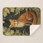 Fox im Wald, Jugendstil Sherpadecke (Vorderseite (Horizontal))