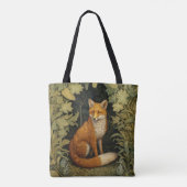 Fox im Wald, Jugendstil Tasche (Rückseite)