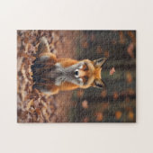 Fox im Wald Puzzle (Horizontal)