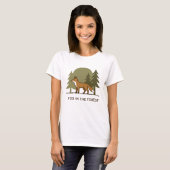 Fox im Wald T-Shirt (Vorne ganz)
