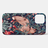 Fox im Wald, William Morris Case-Mate iPhone Hülle (Rückseite (Horizontal))