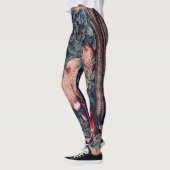 Fox im Wald, William Morris Leggings (Links)